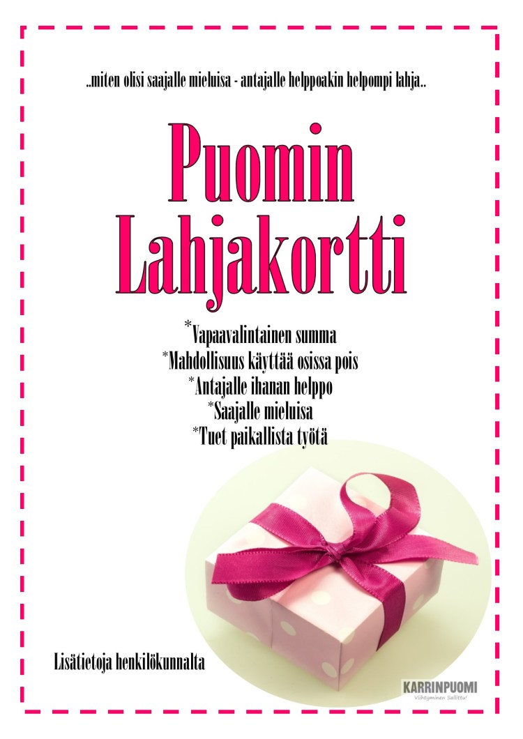 lahjakortti